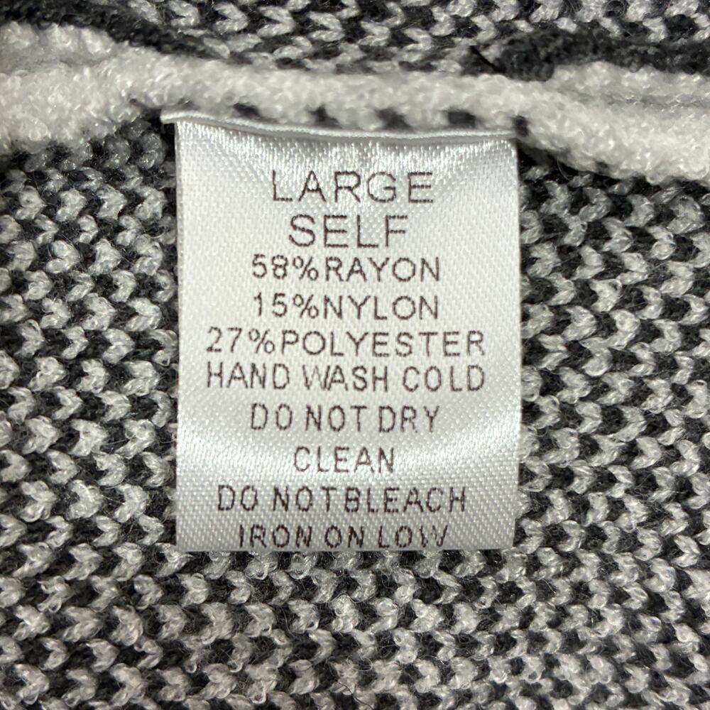 Davi & Dani Leopard Colorblock Knit Sweater Women… - image 7